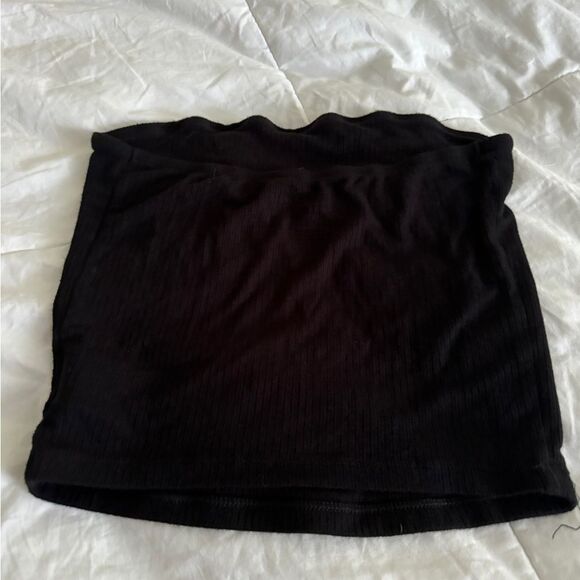 black ae tubetop ribbed size XS - Picture 8 of 9